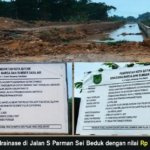 Dua Proyek Drainase Dinas BMSDA Rp15 Miliar Lebih di Sei Beduk Punya Kontrak Serupa, Memantik Pertanyaan 