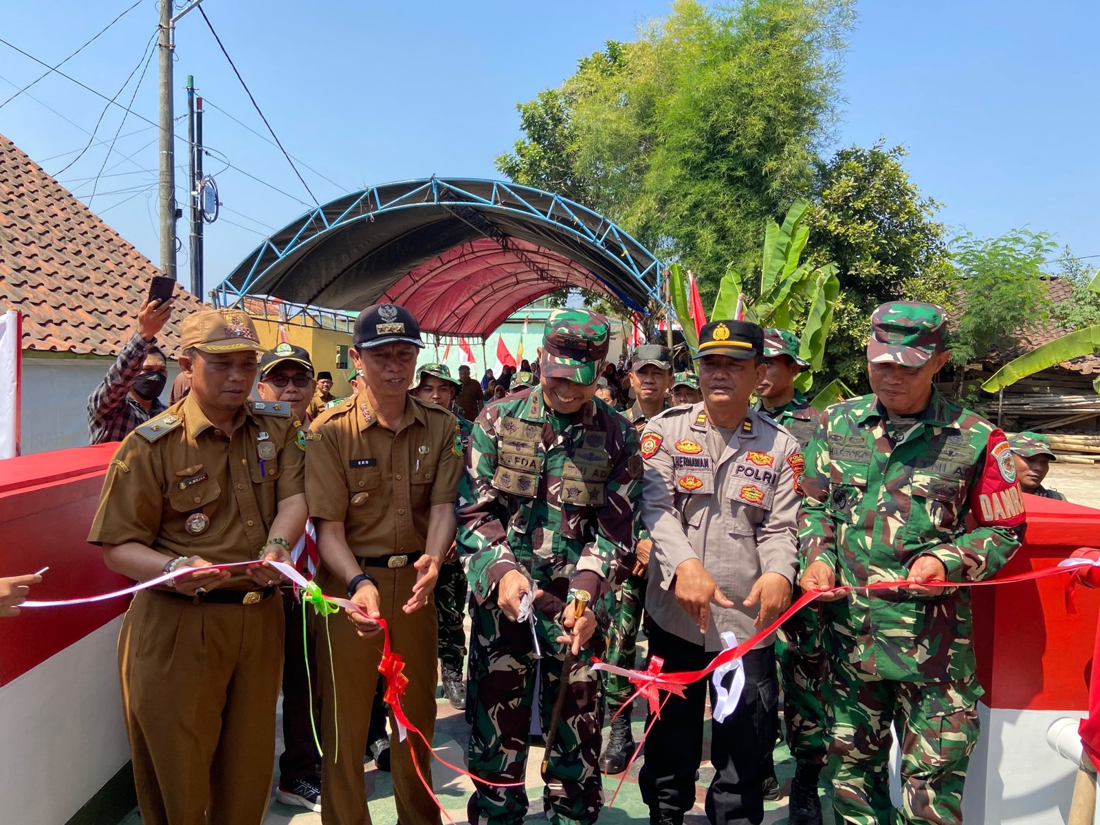 Akses Antar Kampung Makin Mudah, Jembatan Garuda Tahap VI di Pajawan Kidul Diresmikan