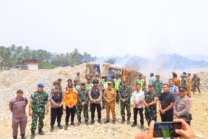 Satgas Penertiban Peti Polres Madina Tertibkan Aktivitas Pertambangan Emas Tanpa Izin di Kotanopan
