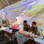 Tingkatkan Kesejahteraan Masyarakat, Kodim 0615/Kuningan Gelar Pasar Murah Sambut HUT TNI ke-81