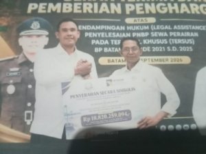 Sinergi BP Batam dan Kejari Batam, Rp 18,82 Miliar PNBP Sewa Perairan Terus Berhasil Diselesaikan