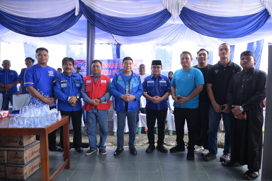 Peringati 25 Tahun, DPC Demokrat Rokan Hulu Gelar Donor Darah Peringati 25 Tahun, DPC Demokrat Rokan Hulu Gelar Donor Darah