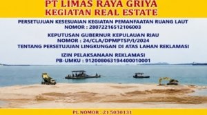 PT.SUG Timbun Laut Tanjung Uma Berskala Raksasa, Kementerian ATR/BPN Didesak Investigasi 