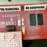 Polsek Rambah Hilir Gerebek Sebuah Kafe Dini Hari, Pria Bawa 2,12 Gram Sabu Diamankan