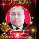 Ucapan selamat Hari Lahir Biro Rohul Armin Nst ke 59 Th