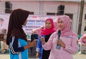 Sasar 200 Siswi SMPN 1 Gebang, Dinkes Cirebon Tekankan Pencegahan Stunting Sejak Usia Remaja