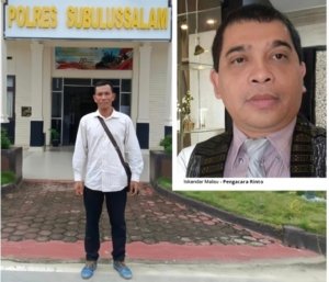 Tidak Ada Kebal Hukum di Kota Subulussalam, Laporan Rinto Cs Masuki Tahap Penyelidikan