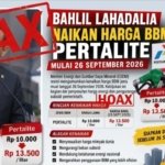 Kabar Pertalite Naik Rp13.500 Hari Ini Ternyata Hoaks, Harga di Pacitan Masih Rp10 Ribu