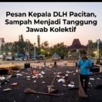 Usai Wayang Kulit Semalam Suntuk, Sampah Berserakan di Alun-alun Pacitan
