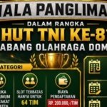 Kodim 0615/KNG Gelar Turnamen Domino Piala Panglima TNI, Total Hadiah Rp11Juta
