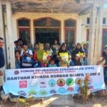 FPK NTT Hadir untuk Warga Terdampak Gempa di Riung, Bantuan Disalurkan ke 75 KK