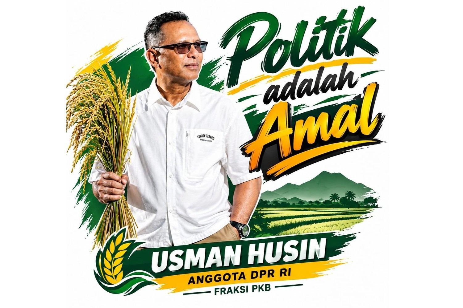 TTS Dapat Dukungan Alsintan, Irigasi Perpompaan dan Jalan Tani melalui Aspirasi Usman Husin