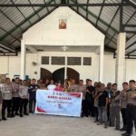 Komunitas Katolik Polresta Kupang Kota Bantu Pembangunan Gereja Stasi HKY Beumopu