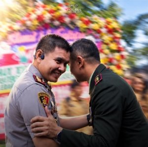 HUT TNI Ke-81, Kapolres Magelang Kota Kunjungi Mako TNI