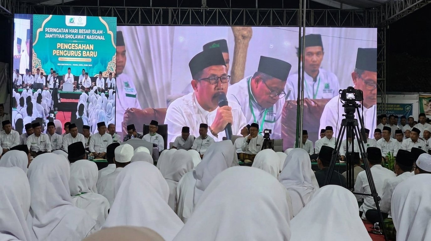 Prayitno Hadiri Manaqib Kubro dan Haul Masyayikh Pacitan, Perkuat Sinergi Ulama-Umara untuk Pacitan yang Berkah