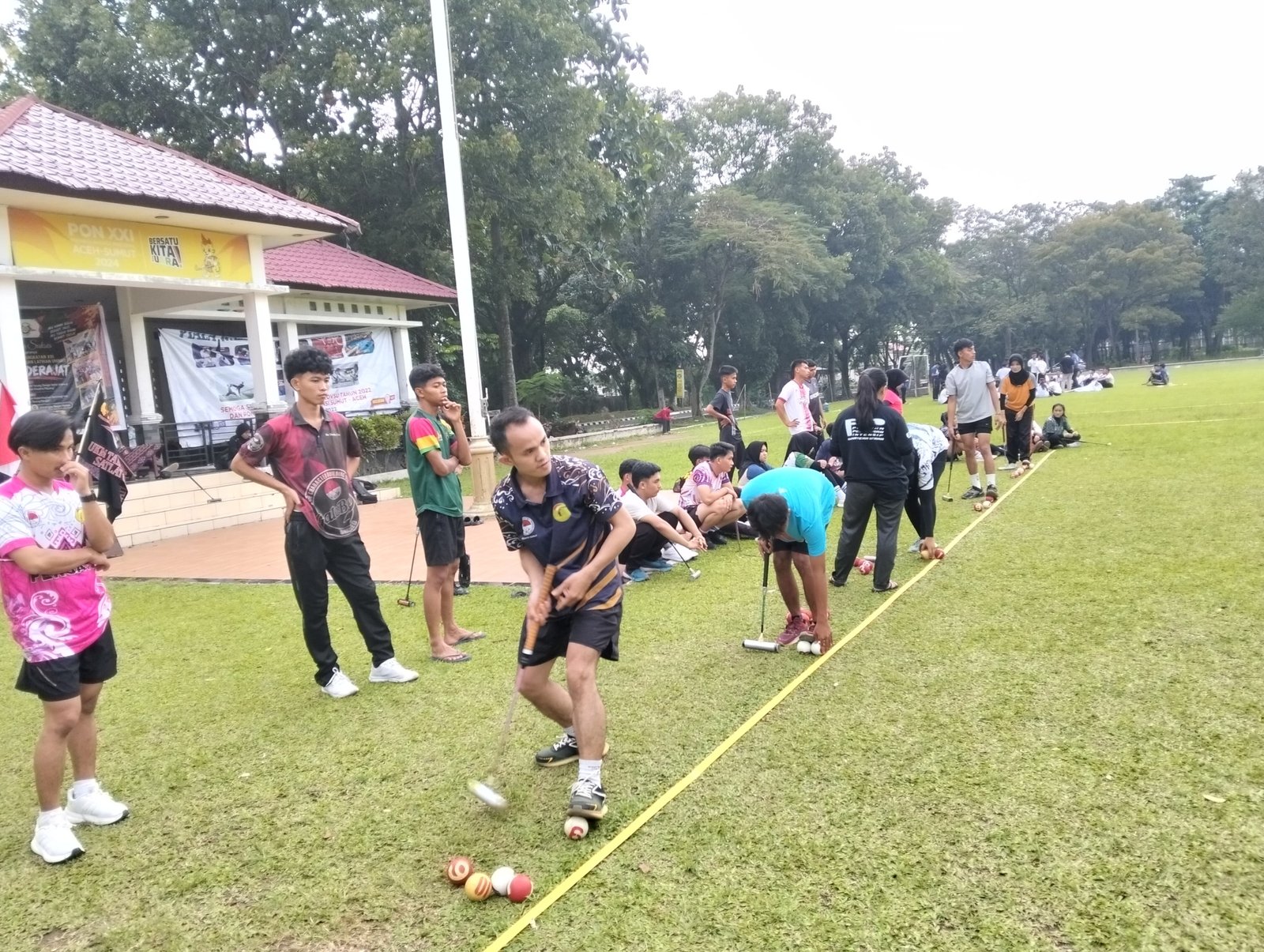 Sumut Target Juara Umum di Kejurnas Gate Ball Sumut Target Juara Umum di Kejurnas Gate Ball