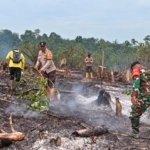 Kodam XIX/Tuanku Tambusai Perkuat Upaya Pemadaman Karhutla, Lahan Gambut dan Akses Sulit Jadi Tantangan