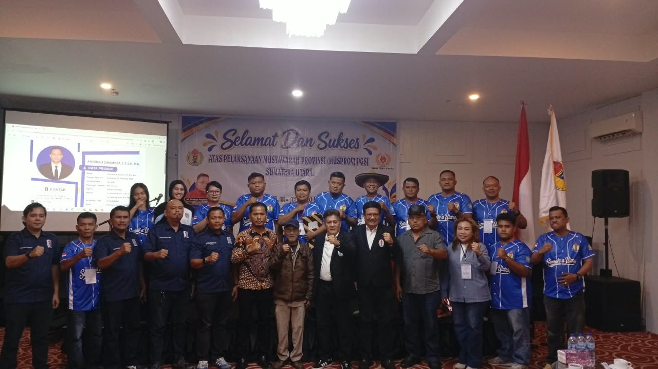 Antonius Simamora Pimpin PGSI Sumut Periode 2026 – 2030