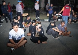 Polda Kepri Gelar Operasi Sarang Narkoba di Bukit Senyum Batam, 24 Orang Positif Tes Urine