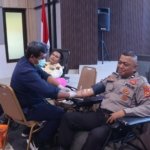 Polres Dumai Gelar Bakti Sosial Donor Darah dalam Rangka Hari Jadi ke-75 Humas Polri Tahun 2026