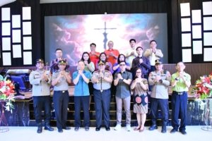 Minggu Kasih, Kapolresta Cirebon Pererat Silaturahmi dan Jaga Kerukunan Antarumat Beragama