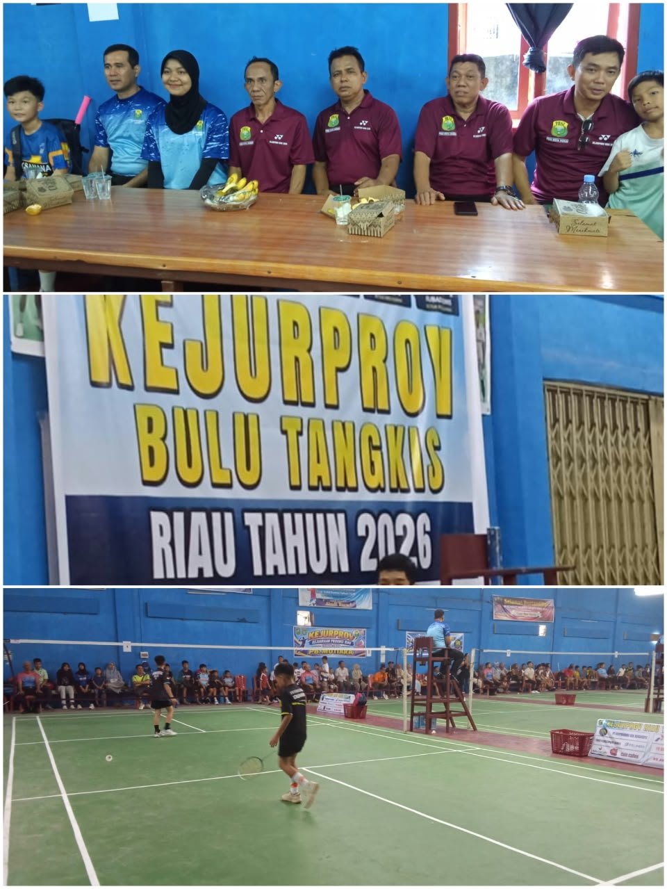 Diikuti 422 Peserta Pada Kejurprov Bulu Tangkis Riau Tahun 2026,PBSI kota Dumai Selaku Tuan Rumah Diikuti 422 Peserta Pada Kejurprov Bulu Tangkis Riau Tahun 2026,PBSI kota Dumai Selaku Tuan Rumah