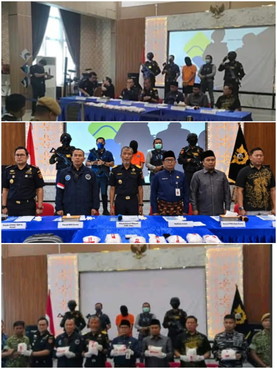 Sinergi Bea Cukai Dan BNNK Dumai Gagalkan Penyeludupan Narkotika Seberat Sekitar 5.3 kilogram Asal Malaysia Sinergi Bea Cukai Dan BNNK Dumai Gagalkan Penyeludupan Narkotika Seberat Sekitar 5.3 kilogram Asal Malaysia