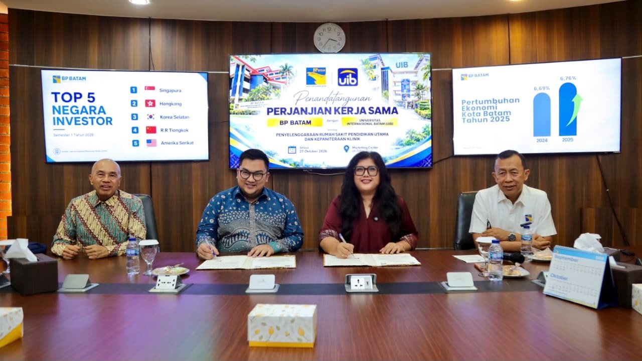 BP Batam dan UIB Jalin Kerja Sama Penyelenggaraan Rumah Sakit Pendidikan BP Batam dan UIB Jalin Kerja Sama Penyelenggaraan Rumah Sakit Pendidikan