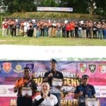 Gemilang di Arena Menembak, personel Satbrimob Polda Riau Raih Juara I di Pulanggeni Shooting Championship Danyon Parako 462