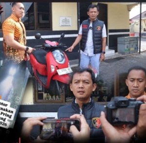 Pencuri Motor di Gunung Pring Berhasil Ditangkap