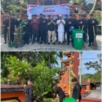 Brimob Bersama Masyarakat, Bakti Sosial HUT Ke – 81 Korps Brimob Polri Pererat Kerukunan di Pekanbaru