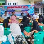 Kades Firdaus Pimpin Musdes RKPDes 2027 dan Rembuk Stunting di Kasuk Baru