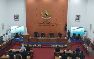 Bupati Pacitan Sampaikan Nota Keuangan APBD 2027, Penyesuaian Alokasi Transfer Pusat Jadi Perhatian